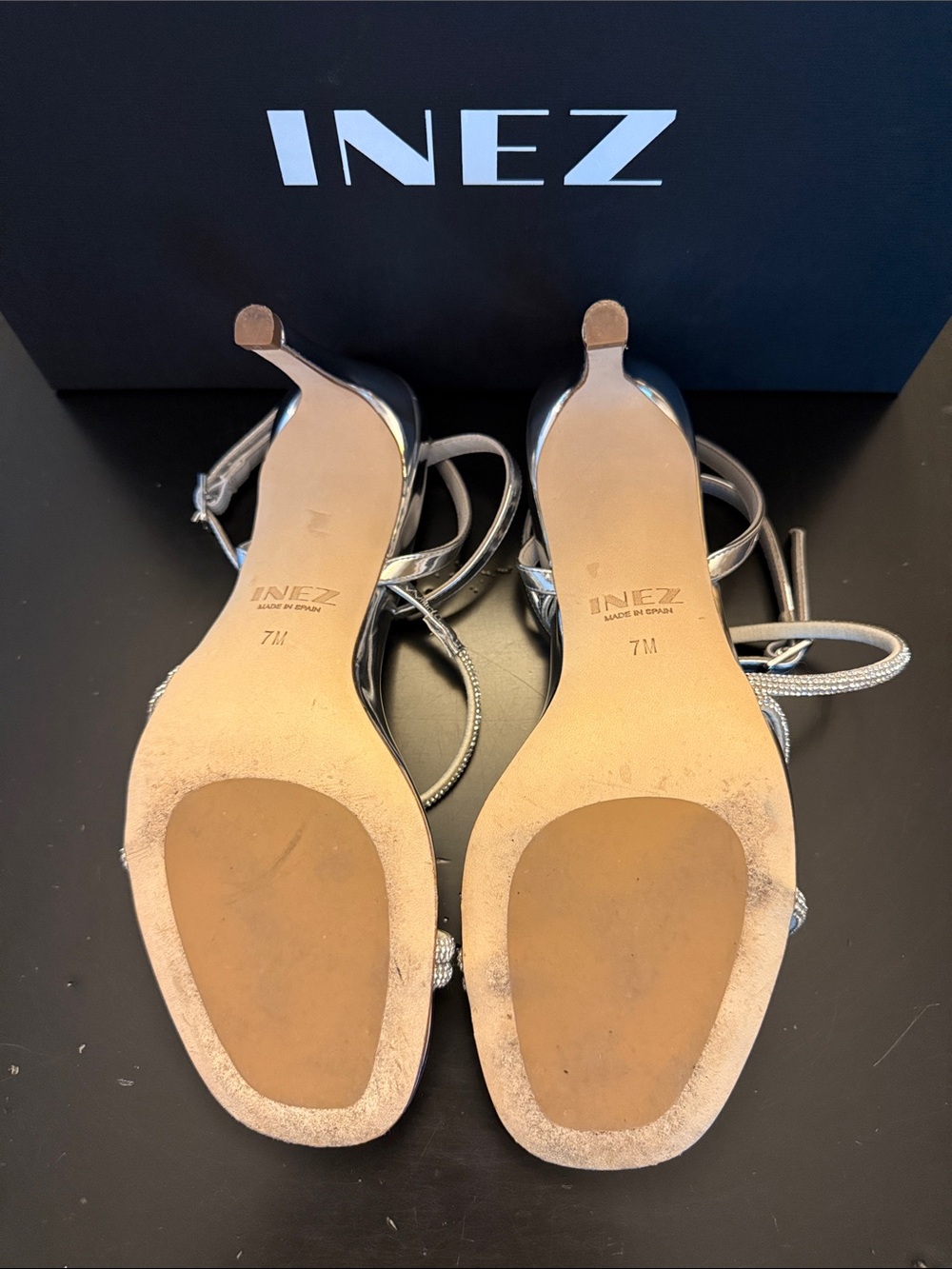 Inez Sofia Strappy Heels - Picture 5 of 7